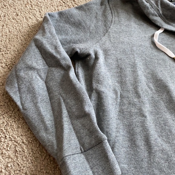 Tommy Hilfiger Sport Grey Cowl Neck Sweatshirt - Picture 2 of 5